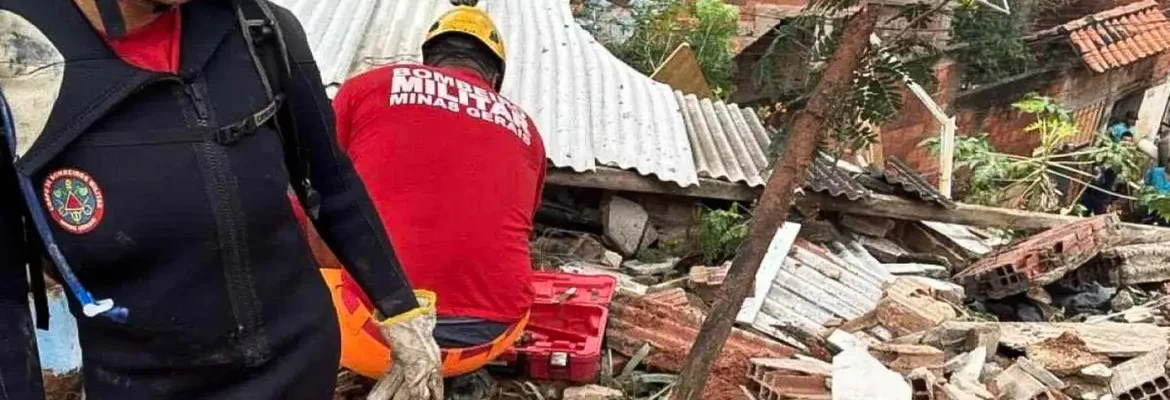Deslizamentos em Ipatinga deixam pelo menos seis mortos